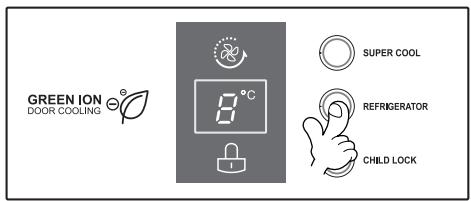 LG GRM-4924 WHT - COMMANDES POUR LE COMPARTIMENT RÉFRIGÉRATEUR - 1