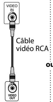 DENON BD7003 - Effectuez une des connexions suivantes, selon la capacité de votre apparéil existant. - 2