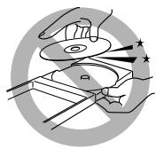 JVC TH-S5SRP - ■ Manipulation des disques - 2