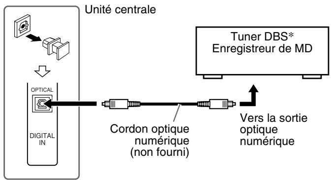 JVC TH-S5SRP - Raccordement à un apparéil numérique - 1