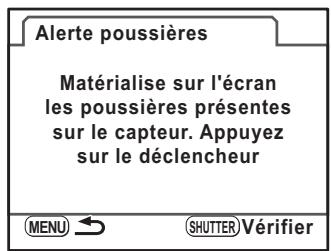 PENTAX KM+18-55+KIT+CHARG - Déceler des saletés sur le CCD (alerte poussières) - 1