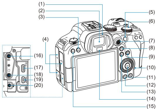 CANON R6 - Fixation de la courroie - 2