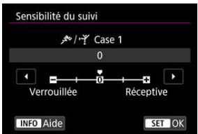 CANON R6 - Effectuez le réglage. - 1