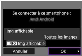 CANON R6 - Sélectionnez [OK]. - 1