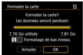 CANON R6 - Formatez la carte. - 1