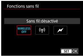 CANON R6 - Fonctions sans fil - 1