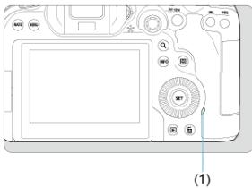CANON R6 - Branchez le cordon d'alimentation. - 2