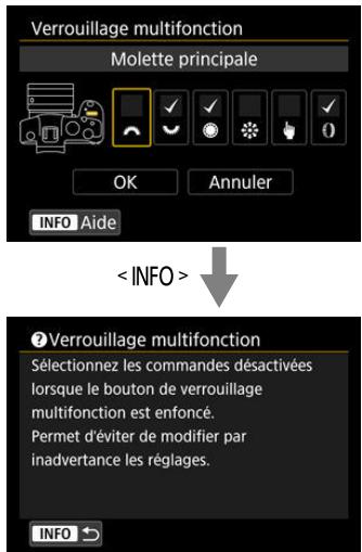 CANON R6 - Example: [Y: Verrouillage multifonction] - 1