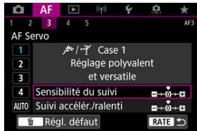 CANON R6 - Sélectionnez un paramètre à régler. - 1