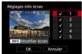 CANON R6 - Sélectionnéz les écrons. - 1