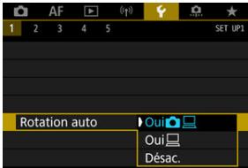 CANON R6 - Sélectionnéz une option. - 1