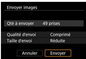 CANON R6 - Sélectionnez [Envoyer]. - 1