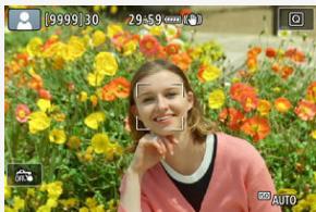 CANON R6 - Effectuez la mise au point sur le sujet (2). - 1