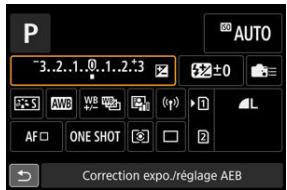 CANON R6 - Sélectionnez un élément de réglage et réglez votre option préférente. - 2