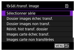 CANON R6 - Sélectionnéz une méthode de sélection à utiliser. - 1