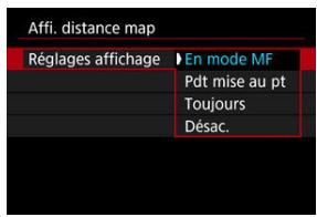 CANON R6 - Sélectionné le moment de l'affichage. - 1