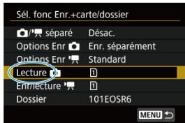 CANON R6 - Enr. séparation/Enr. multi medias - 1