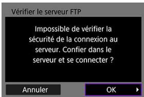 CANON R6 - Spécífiez un dossier cible. - 2