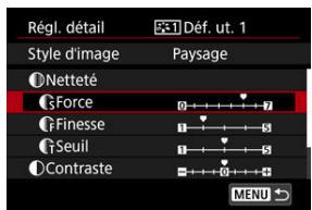 CANON R6 - Sélectionnez une option. - 1