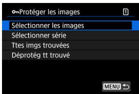 CANON R6 - Protection de toutes les images dans un dossier ou sur une carte - 2