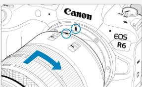 CANON R6 - Fixe z l'objectif (2). - 1