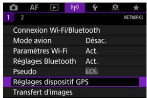 CANON R6 - Précautions à prendre lors de l'utilisation du GP-E2 - 1