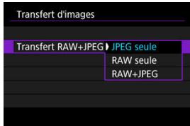 CANON R6 - Transfert RAW+JPEG - 1