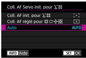 CANON R6 - Coll. AF Servo init. pour - 1
