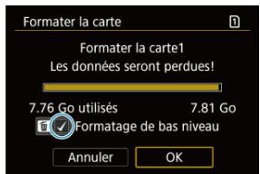 CANON R6 - Formatez la carte. - 2