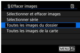 CANON R6 - Effaceles images. - 2
