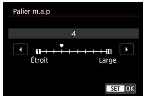 CANON R6 - Reglez [Palier m.a.p]. - 1