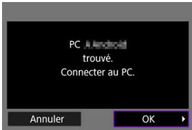 CANON R6 - Établissez une connexion Wi-Fi. - 1