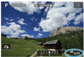 CANON R6 - Reglez la sensibilité ISO. - 1