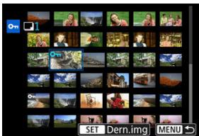CANON R6 - Spécifiez la série d'images. - 1