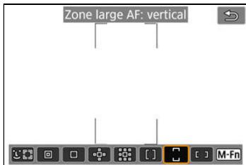 CANON R6 - : Zone large AF: vertical - 1