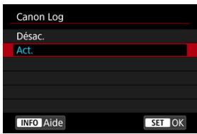 CANON R6 - Canon Log - 1