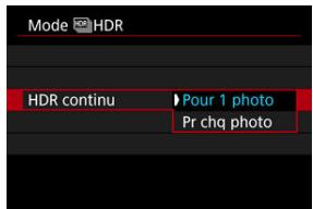 CANON R6 - Reglez [HDR continu]. - 1