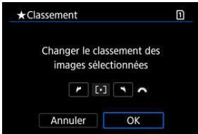 CANON R6 - Attribuez un classement aux images. - 1