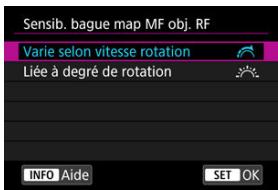 CANON R6 - Sensib. bague map MF obj. RF - 1