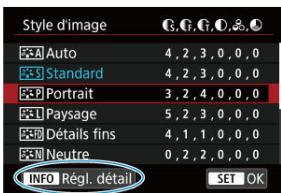 CANON R6 - Sélectionnéz un style d'image. - 1