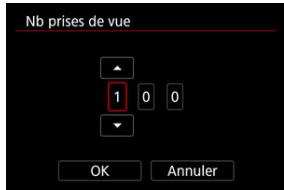 CANON R6 - Reglez [Nb prises de vue]. - 1