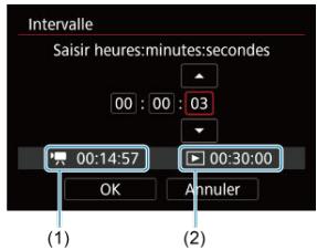 CANON R6 - Reglez [Intervalle]. - 1