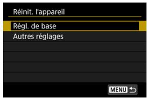 CANON R6 - Sélectionnéz une option. - 1