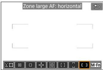 CANON R6 - Zone large AF: horizontal - 1