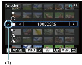 CANON R6 - Reglez les criteres de recherche. - 1