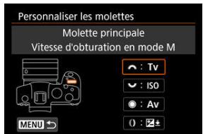CANON R6 - Sélectionné une portion de la barre. - 1