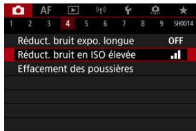 CANON R6 - Réglez une option. - 1