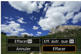 CANON R6 - Effaceles images. - 2