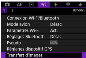 CANON R6 - Sélection des images à transférer - 1