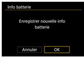 CANON R6 - Sélectionnez [OK]. - 1